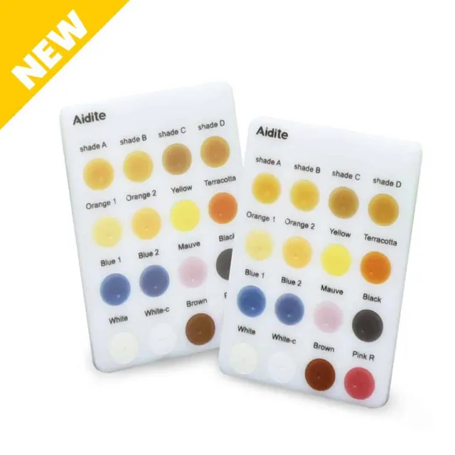 Aidite Biomic Teintier 6/16 teintes nuancier céramique