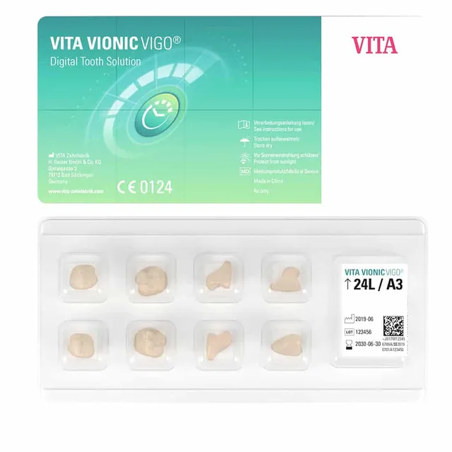 Vita Vionic Vigo Posterior dents prothétiques postérieures numériques