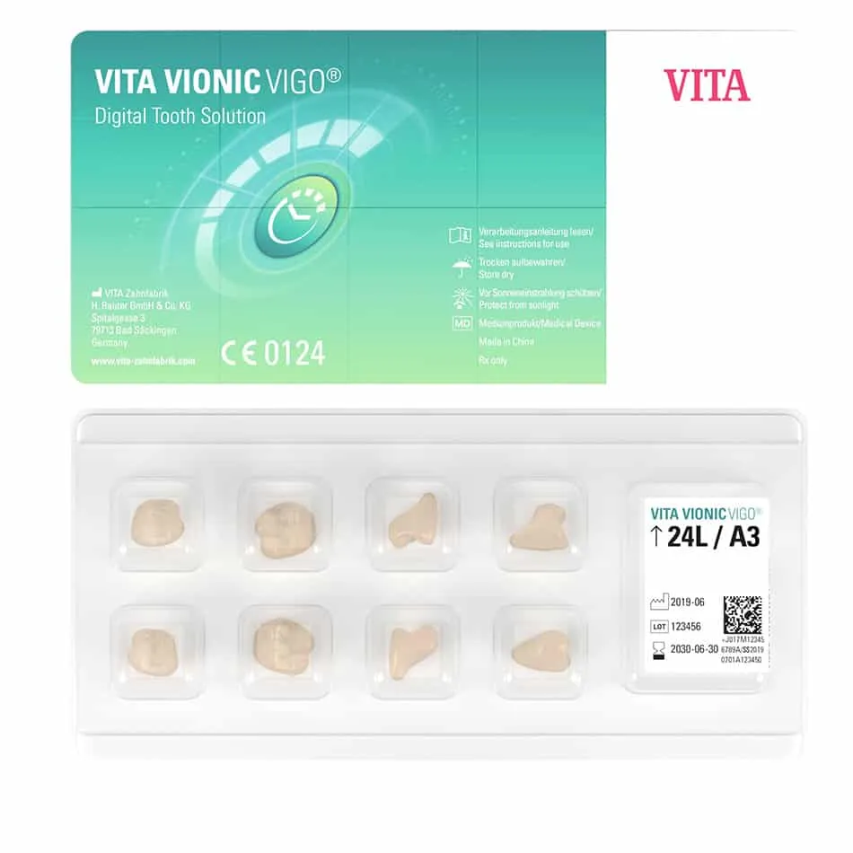 Vita Vionic Vigo Posterior dents prothétiques postérieures numériques