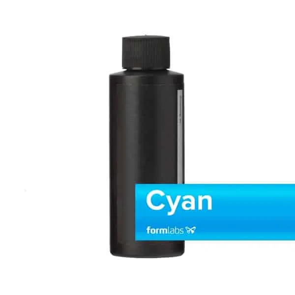 Formlabs Pigment Cyan colorant résine impression 3D Color Base