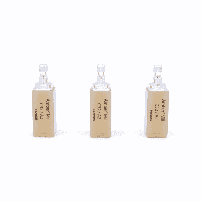 Hass Amber Mill C32 bloc usinage céramique lot 3