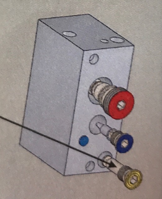 Aimar FDM Cartouche pour Valve pièce détachée unit