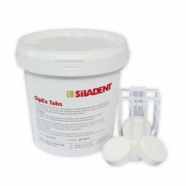 GipEx Tabs ciment dentaire provisoire pastilles