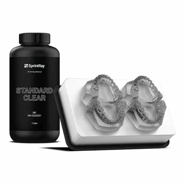 Sprintray Standard Clear résine 3D transparente 1L
