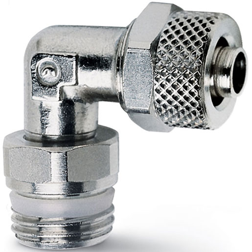 Aimar FDM Monaco Raccord coudé mâle orientable joint blanc