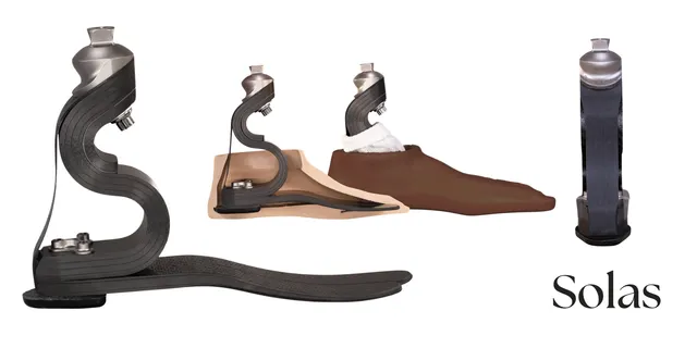 Trulife Prosthetics SLS49 pied prothétique Dark taille 26
