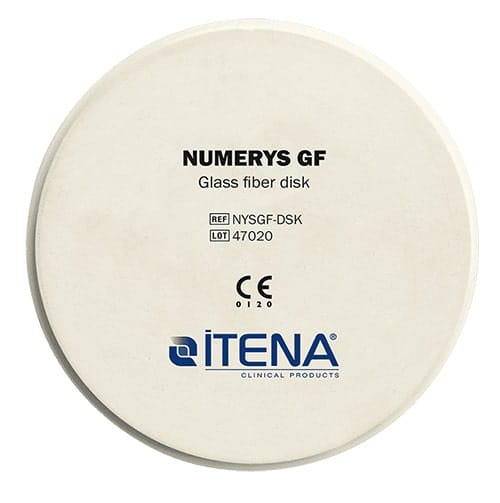Itena Numerys GF disque d'usinage fibres de verre 98,5 mm