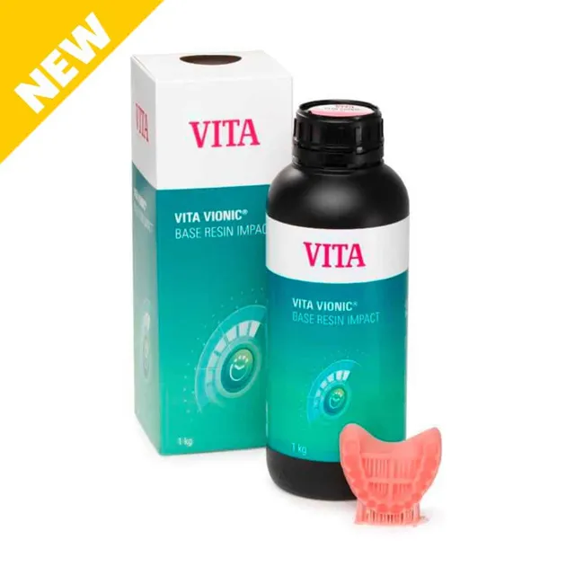 Vita Vionic Base Resin Impact résine 3D rose 1 kg