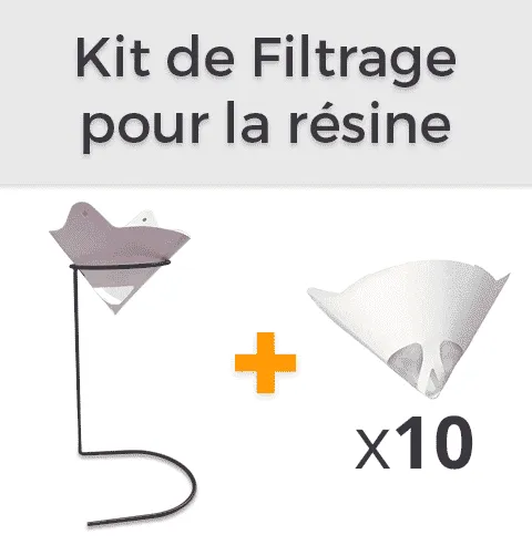 Kit filtrage résine 3D filtre imprimante dentaire