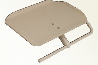 Aimar FDM Monaco Tablette pivotante 22x31cm barre Sterling