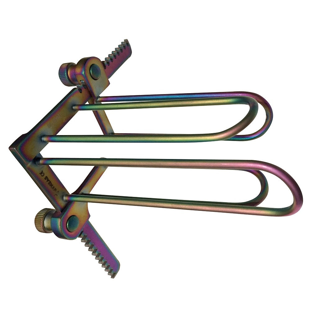 Gynéas Titanium spéculum 4 valves réutilisable petit modèle