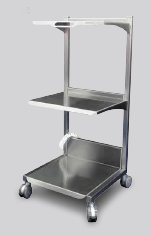 Aimar FDM Monaco Desserte 3 Niveaux Inox Cabinet