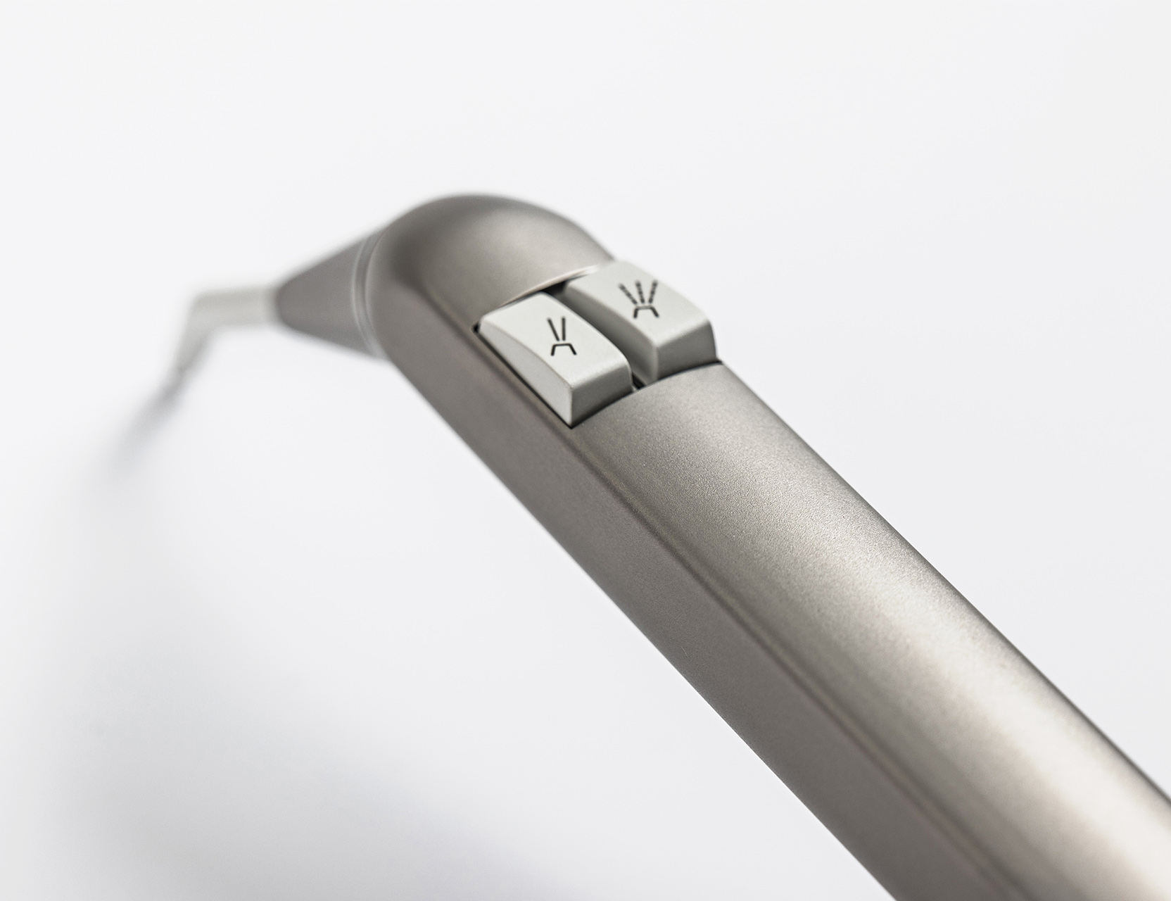 Luzzani Mini Light 3F seringue 3 fonctions inox coudée