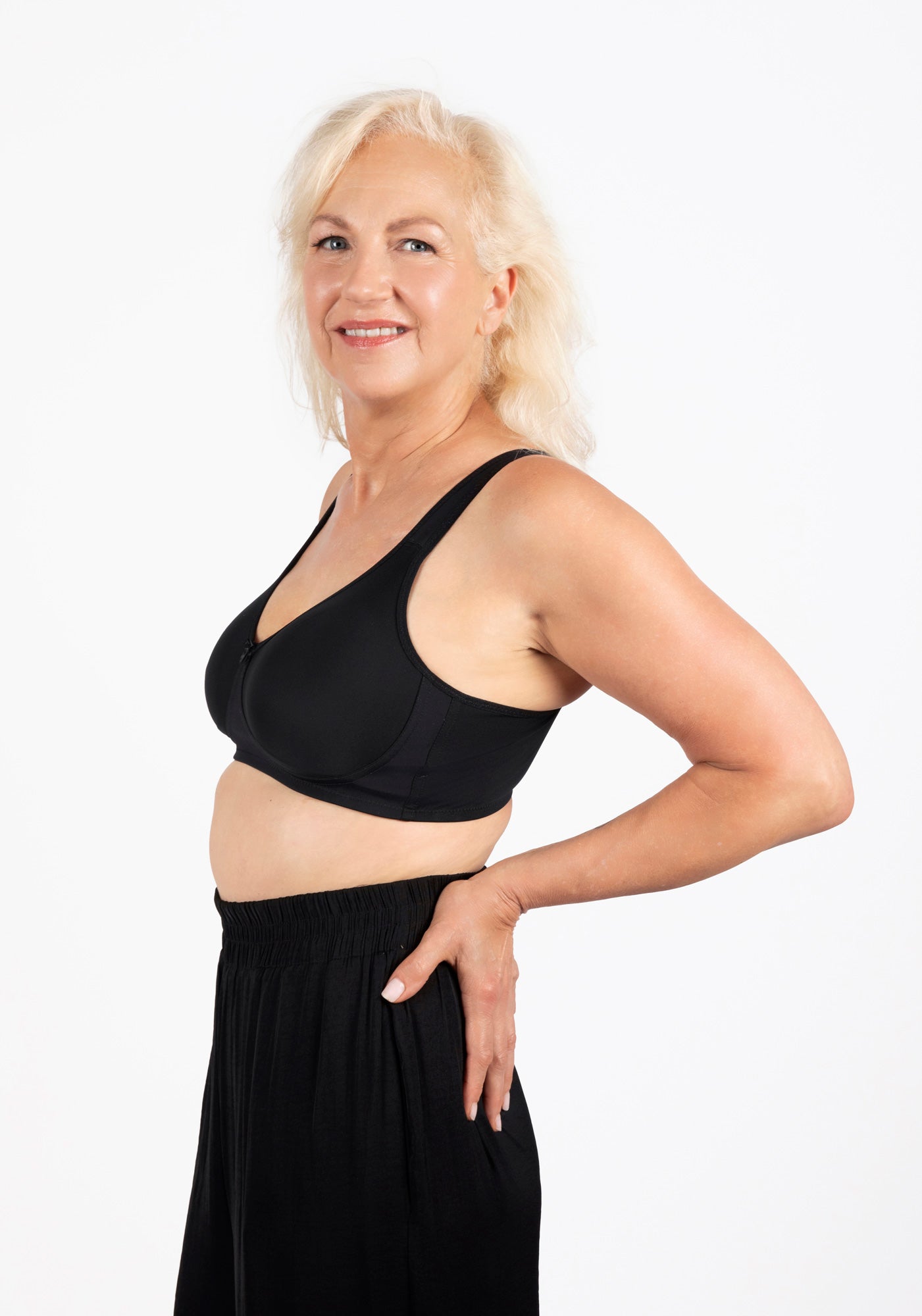 Trulife Emma 6440 soutien-gorge mastectomie noir softcup