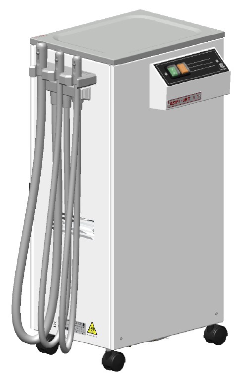 Aimar FDM aspiration mobile à bocal pour cabinet