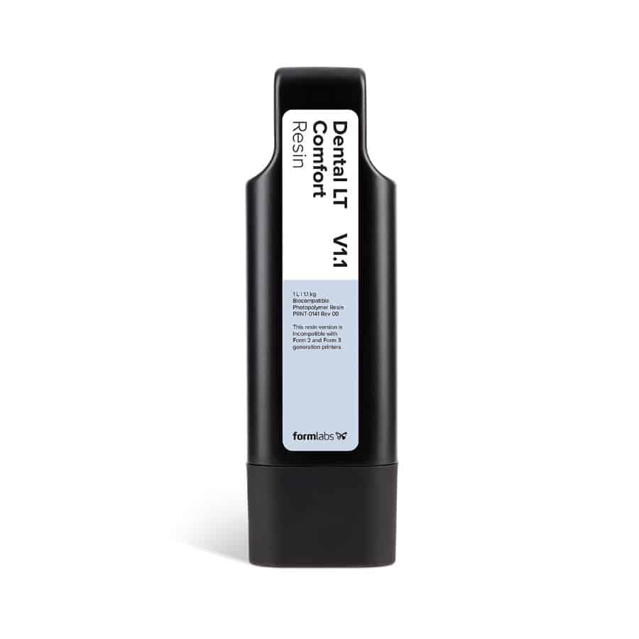 Formlabs Dental LT Comfort résine 1 L Form 4B gouttière