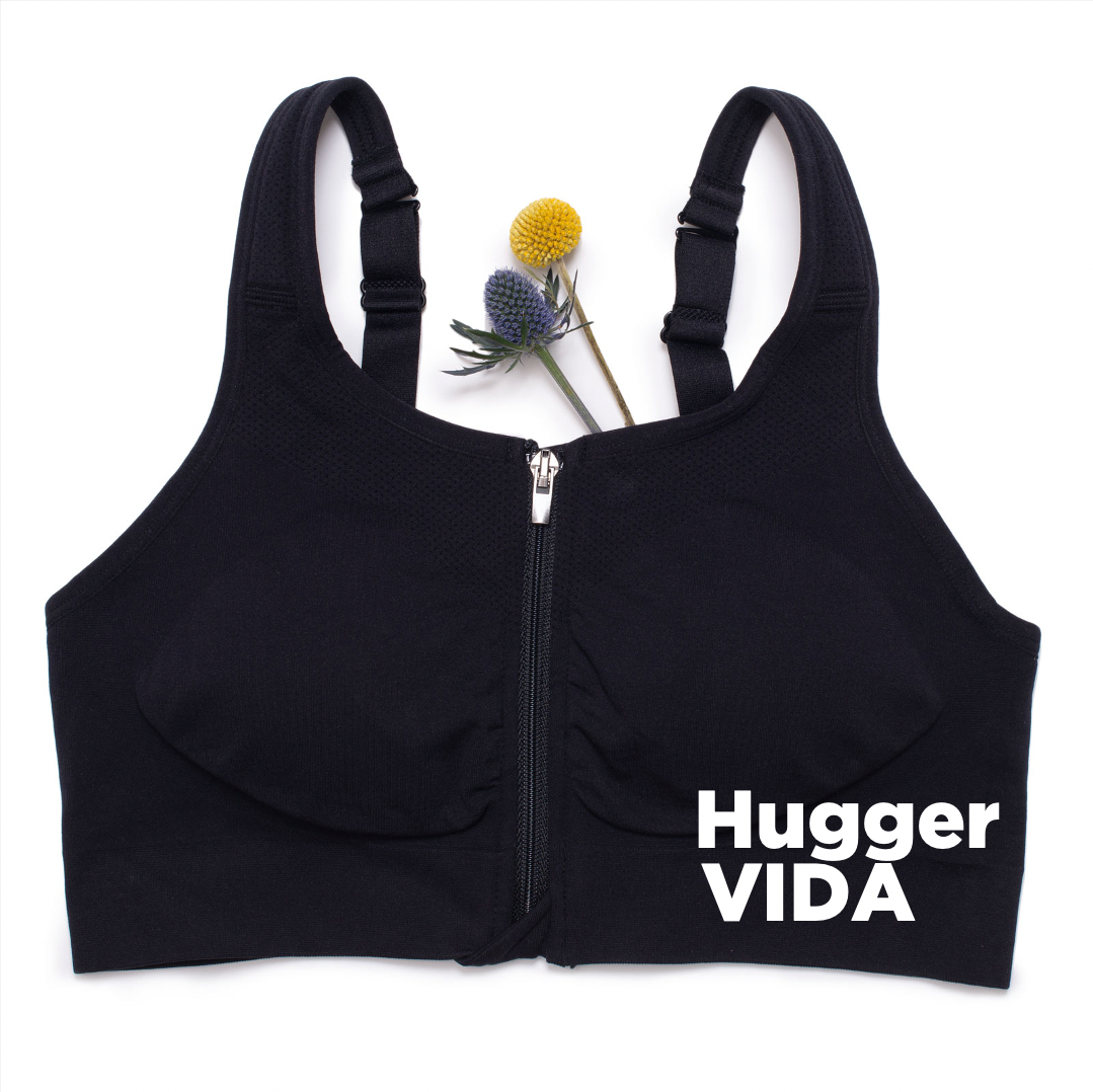 Trulife Breastcare Hugger Vida brassière noire compression