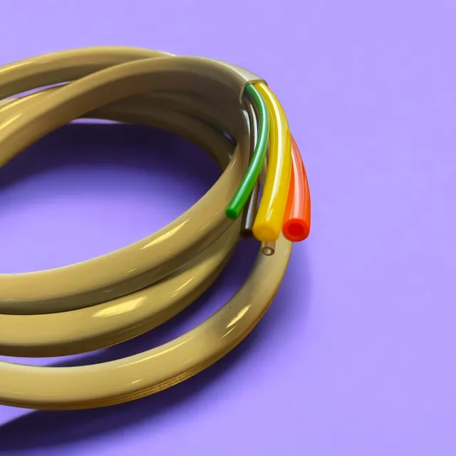 Aimar FDM Monaco Tube pédale polyuréthane gainé 5 tubes