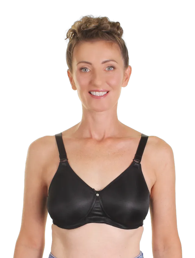 Trulife Breastcare 4013 Alexandra soutien-gorge noir sans coutures