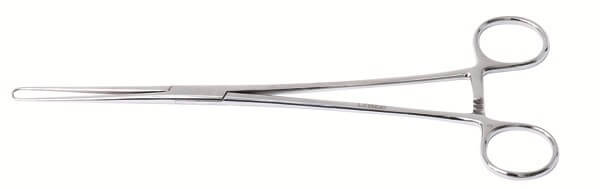Gynéas Pozzi pince traction utérine 240 mm inox