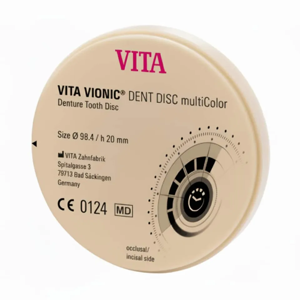 Vita Vionic Dent Disc MultiColor disque résine 98,4x20mm