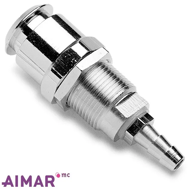 Aimar Coupleur Rapide Femelle à Blocage Air Eau 1/4" 6 mm