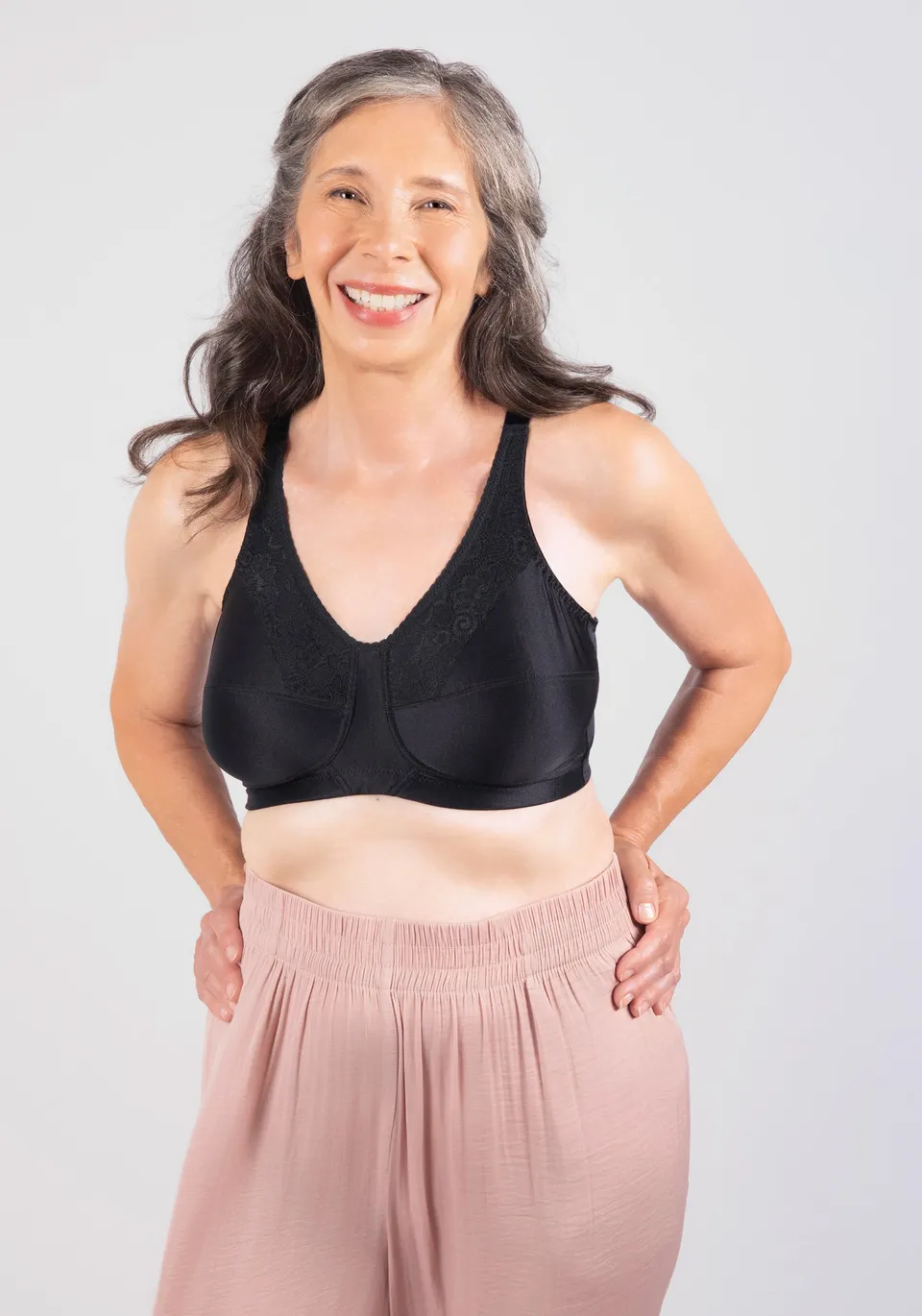 Trulife Breastcare Ava 6210 soutien-gorge noir dentelle