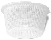 Aimar Filtre collecteur déchets blanc Adec 500 kit 10 pièces