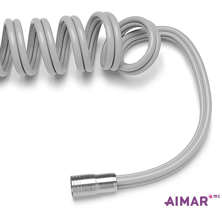 Aimar FDM Tube instrument 4T spirale gris tuyau