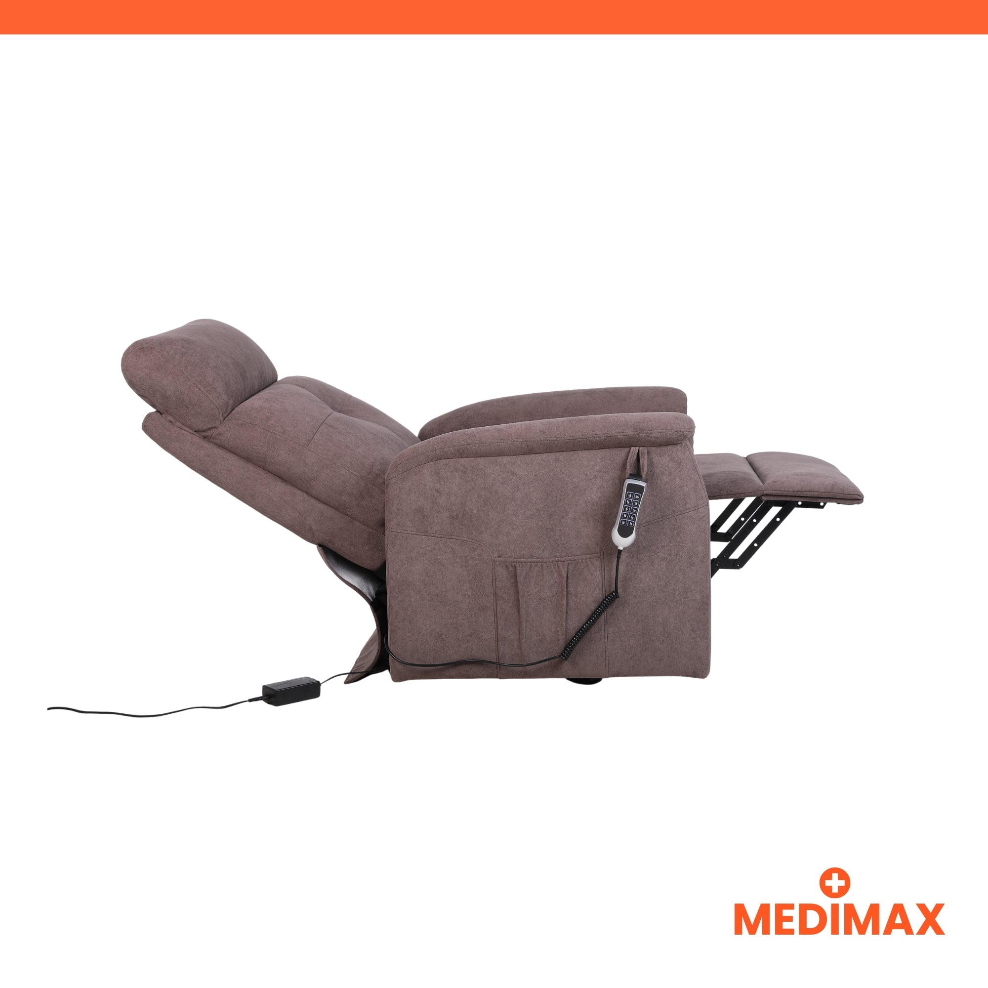 Medimax Premium 4 fauteuil releveur 4 moteurs marron
