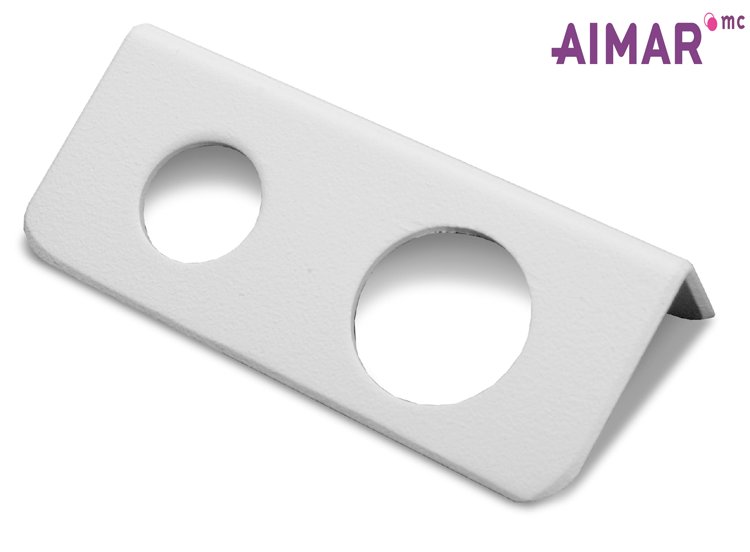 Aimar FDM COMPOSANTS Équerre fixation valve montage double