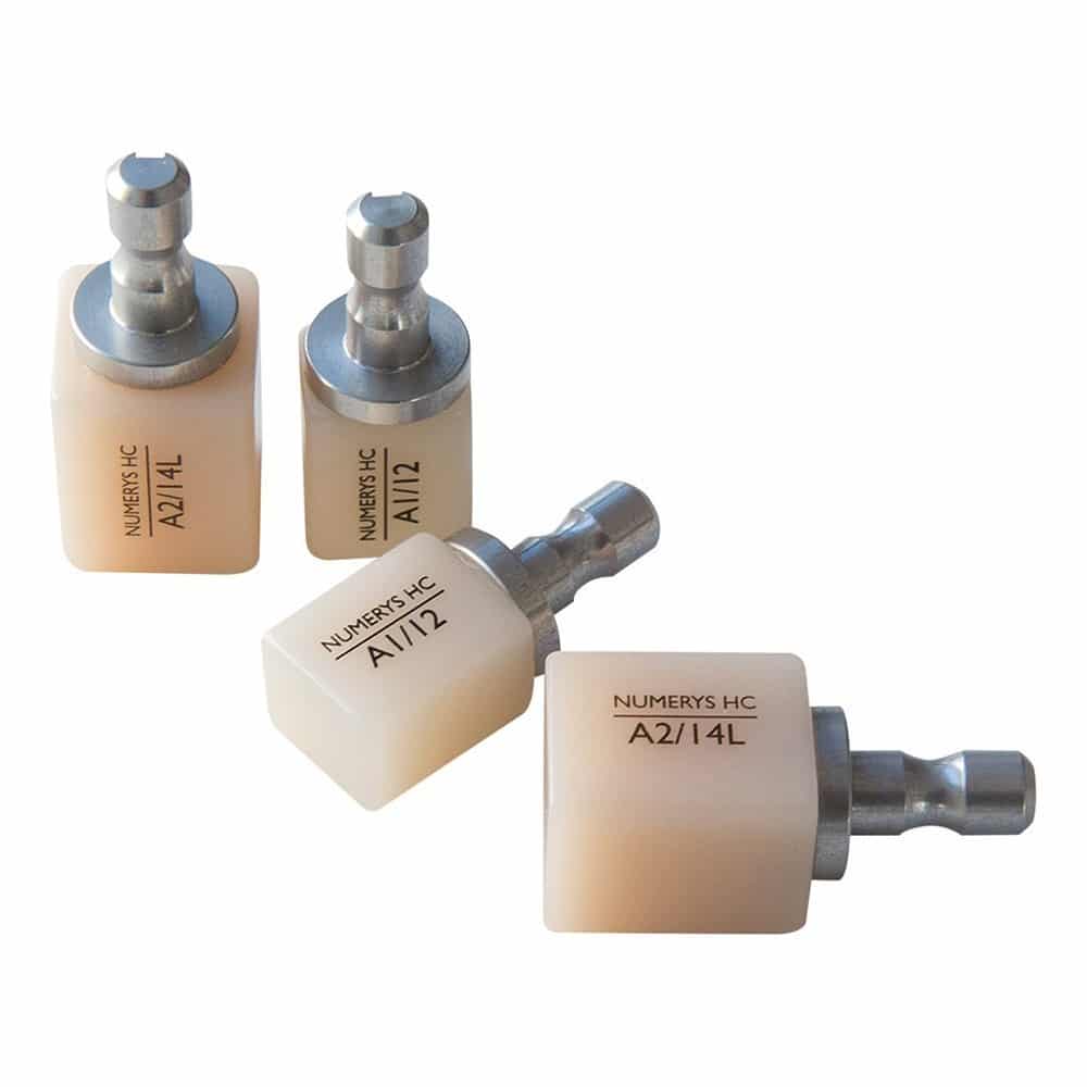 Itena Numerys HC bloc composite usinage couronne