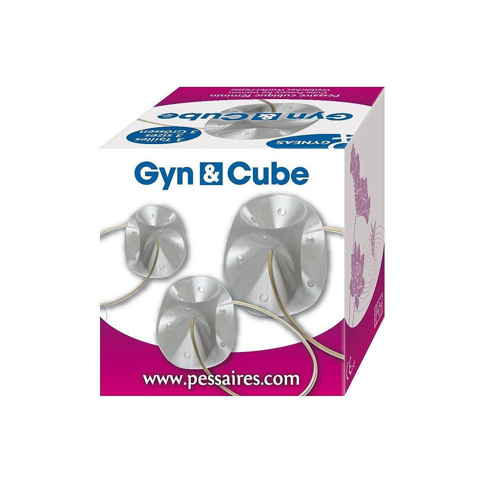 Gynéas Pessaires Gyn&Cube silicone Standard 28-38 mm