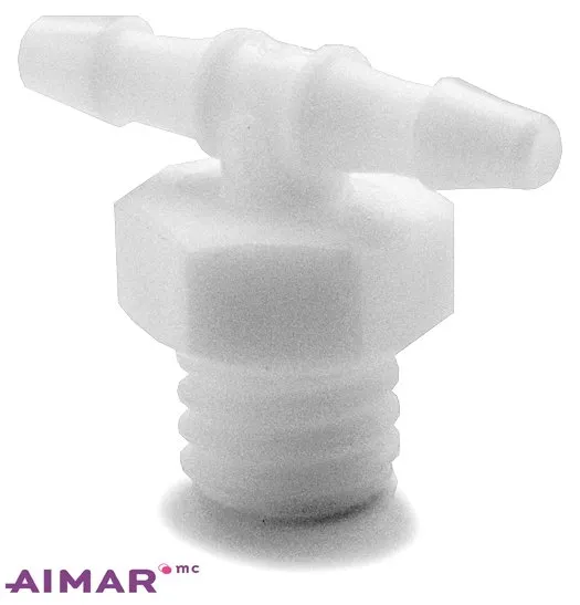 Aimar Raccord Plastique en T pour Tuyau d'Unit Dentaire