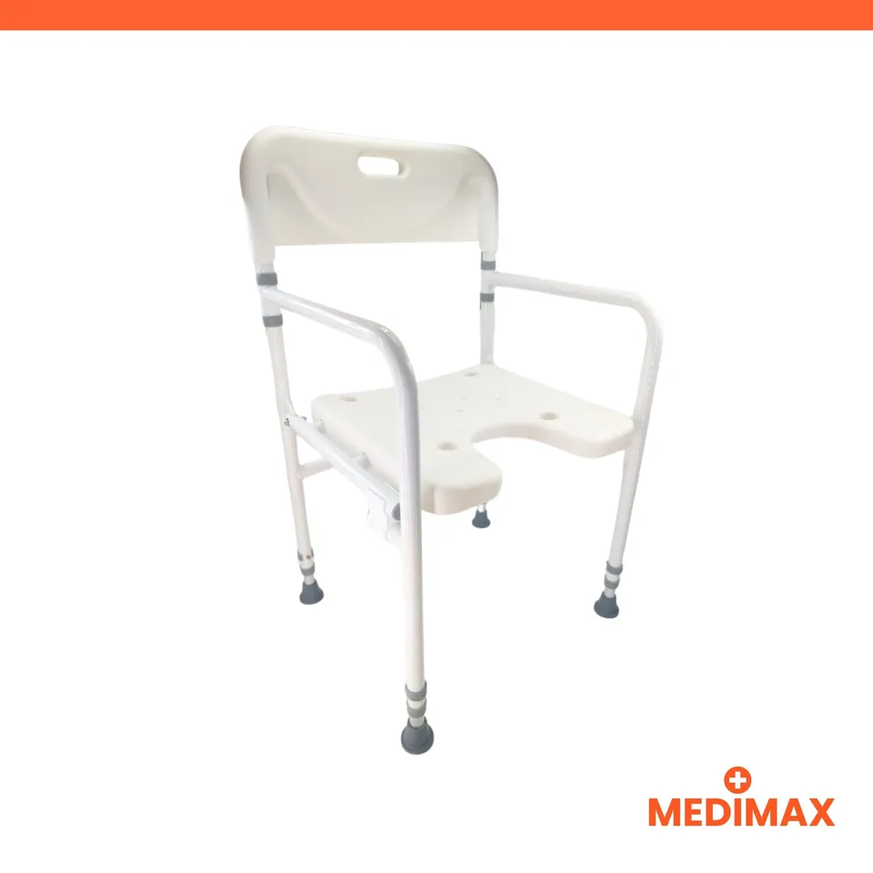 Medimax Premium 1 Chaise de Douche pliable dossier 1 pce