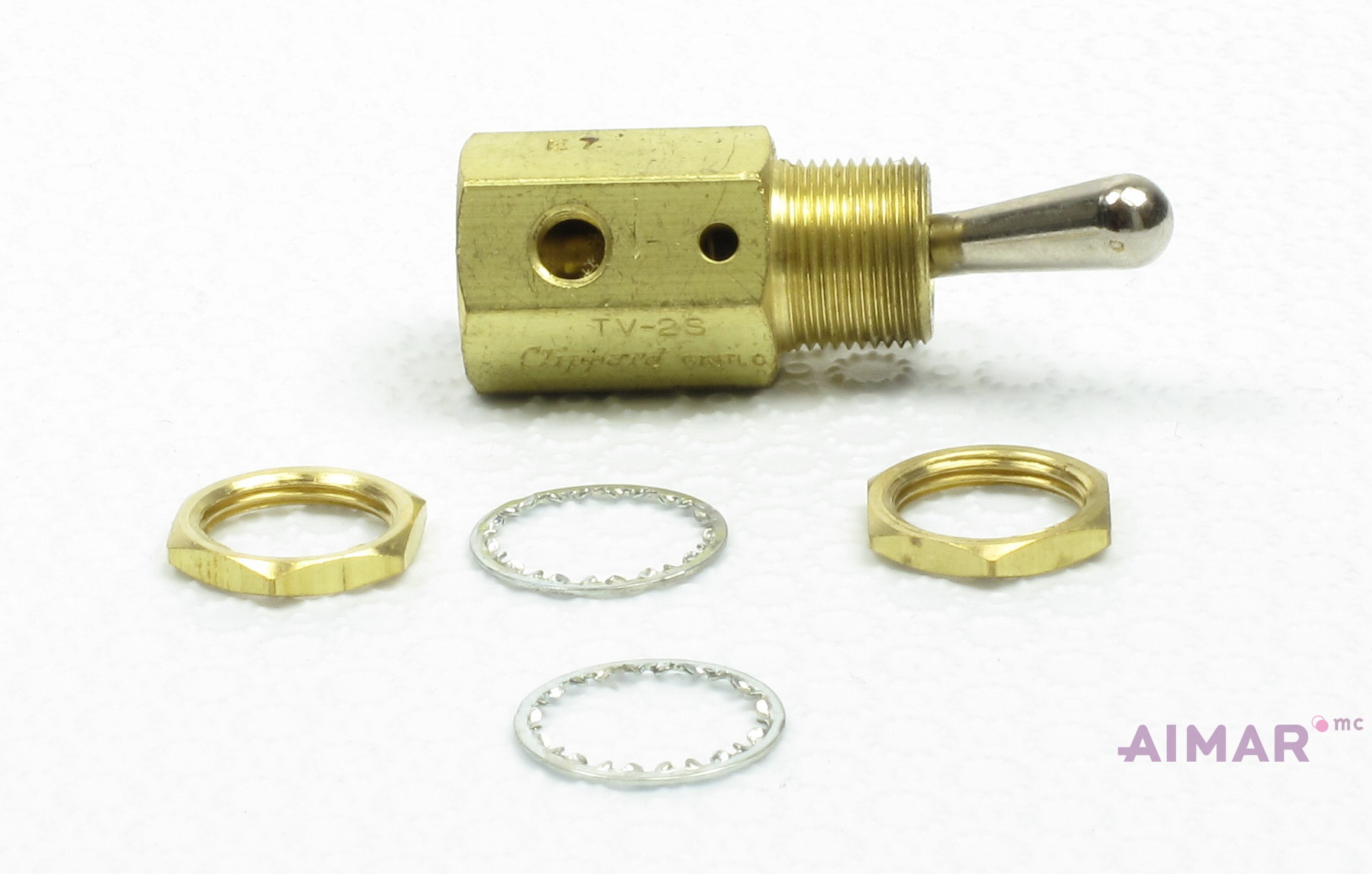 Aimar Valve 2 Voies à Tiroir Pneumatique Dentaire