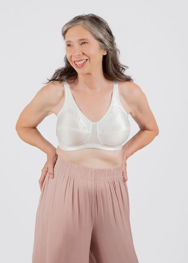 Trulife Breastcare Ava 6210 soutien-gorge blanc cassé 38B dentelle