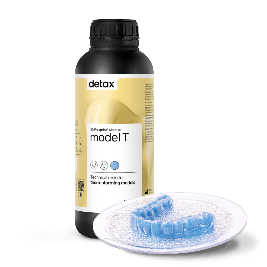 Detax Freeprint dx model T Résine 3D bleu clair 1kg