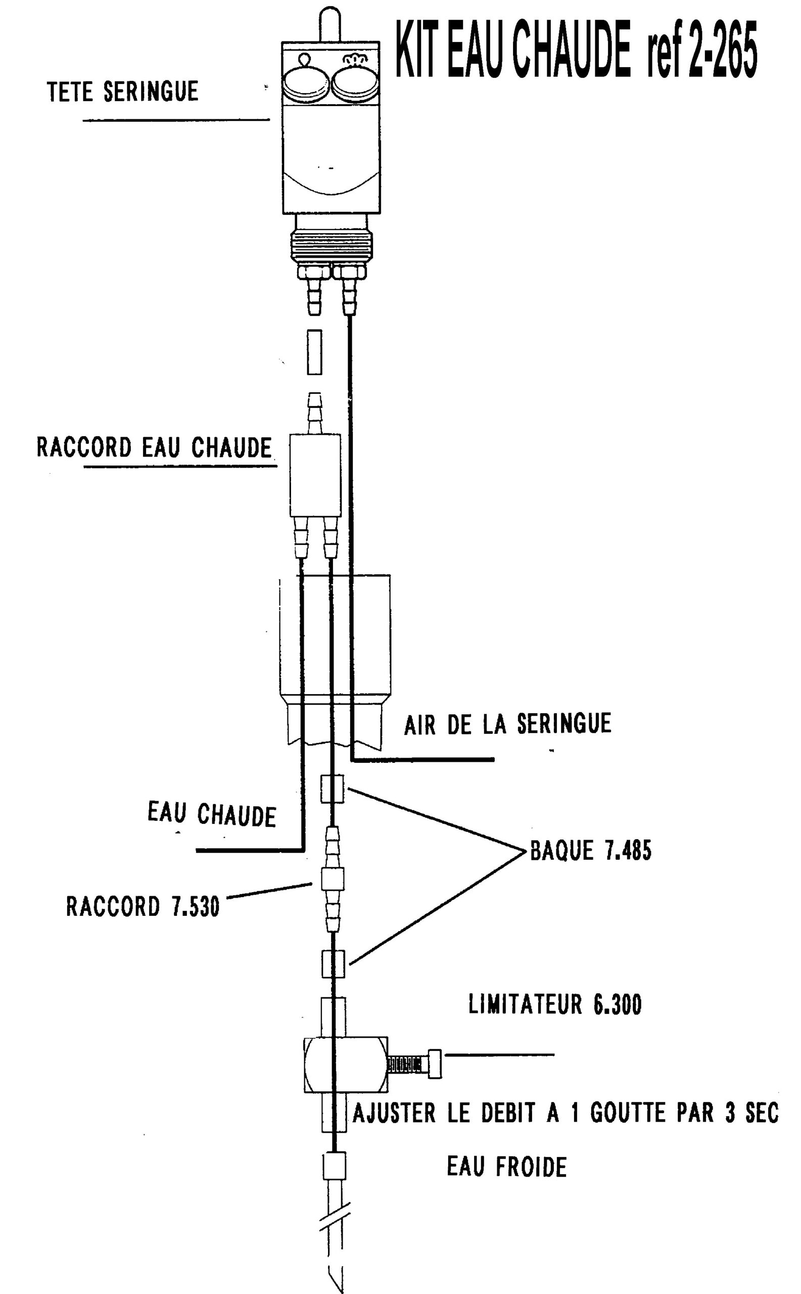 Aimar FDM Kit pour Transformer Seringue pièce détachée