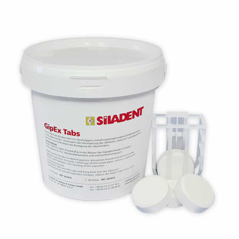 GipEx Tabs ciment dentaire provisoire pastilles