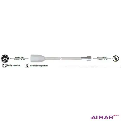 Aimar Cordon Silicone Micromoteur MC2 Kavo Raccord Tournant