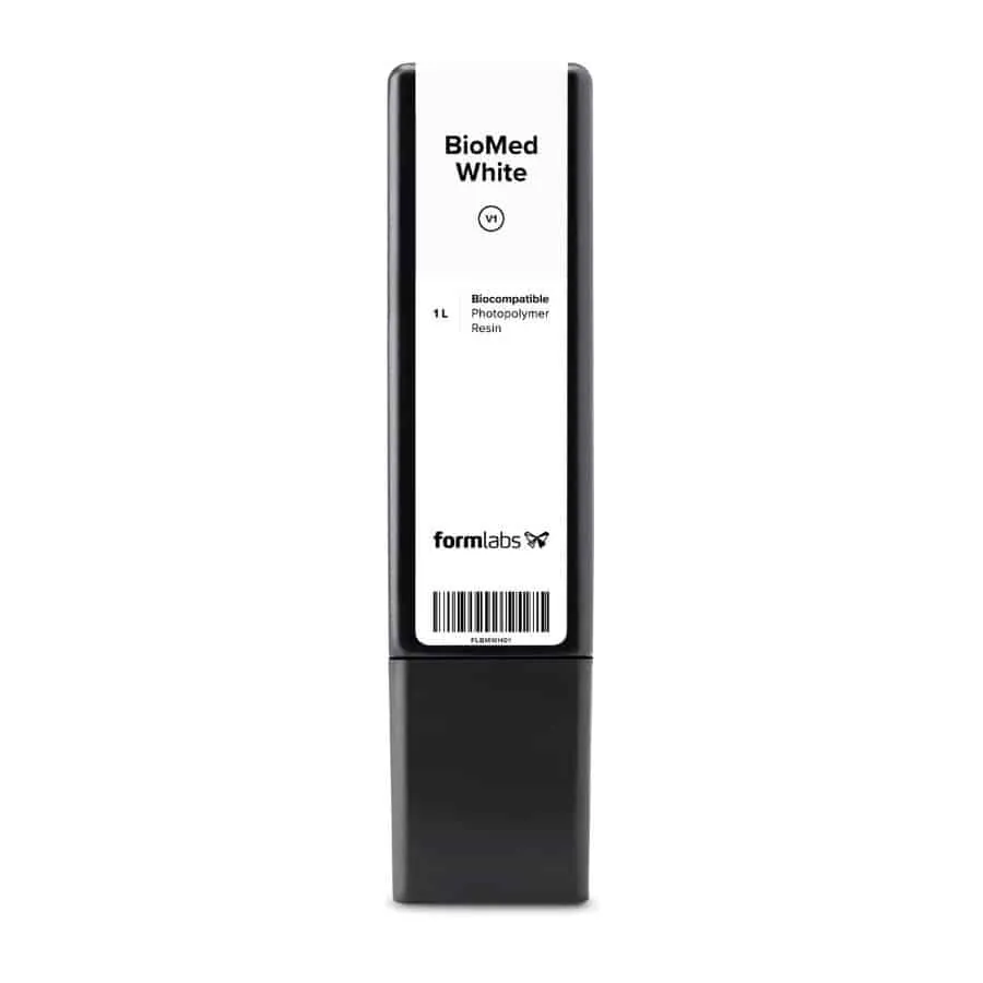 Formlabs Biomed Blanche résine dentaire 1L biocompatible