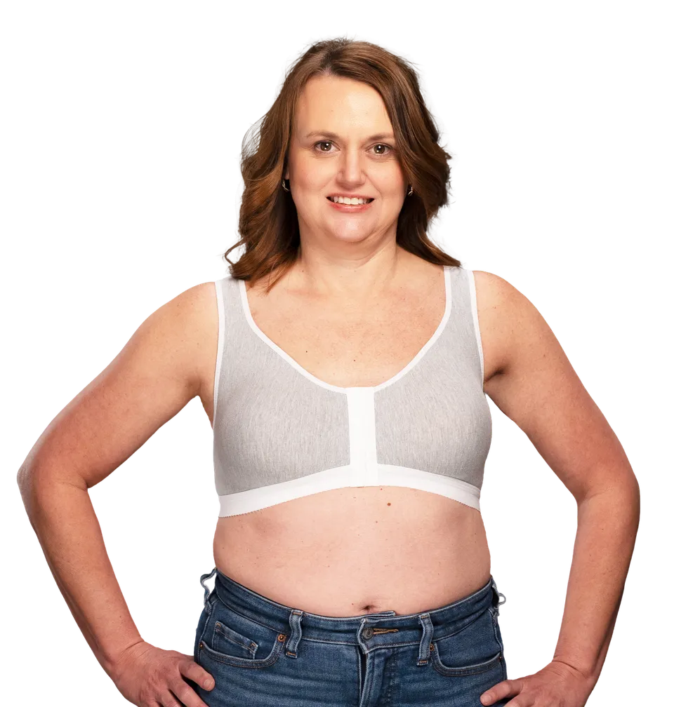 Trulife Breastcare 4060 Riley soutien-gorge gris chiné sans couture