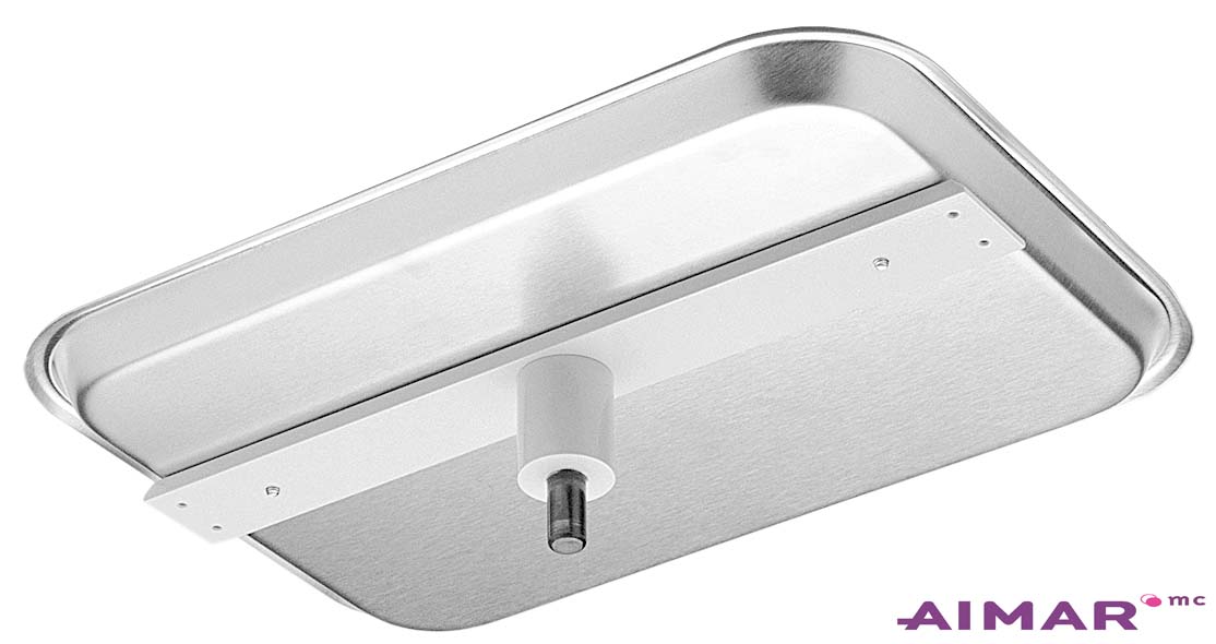 Aimar FDM Monaco Plateau Inox Porte Tray tablette bras