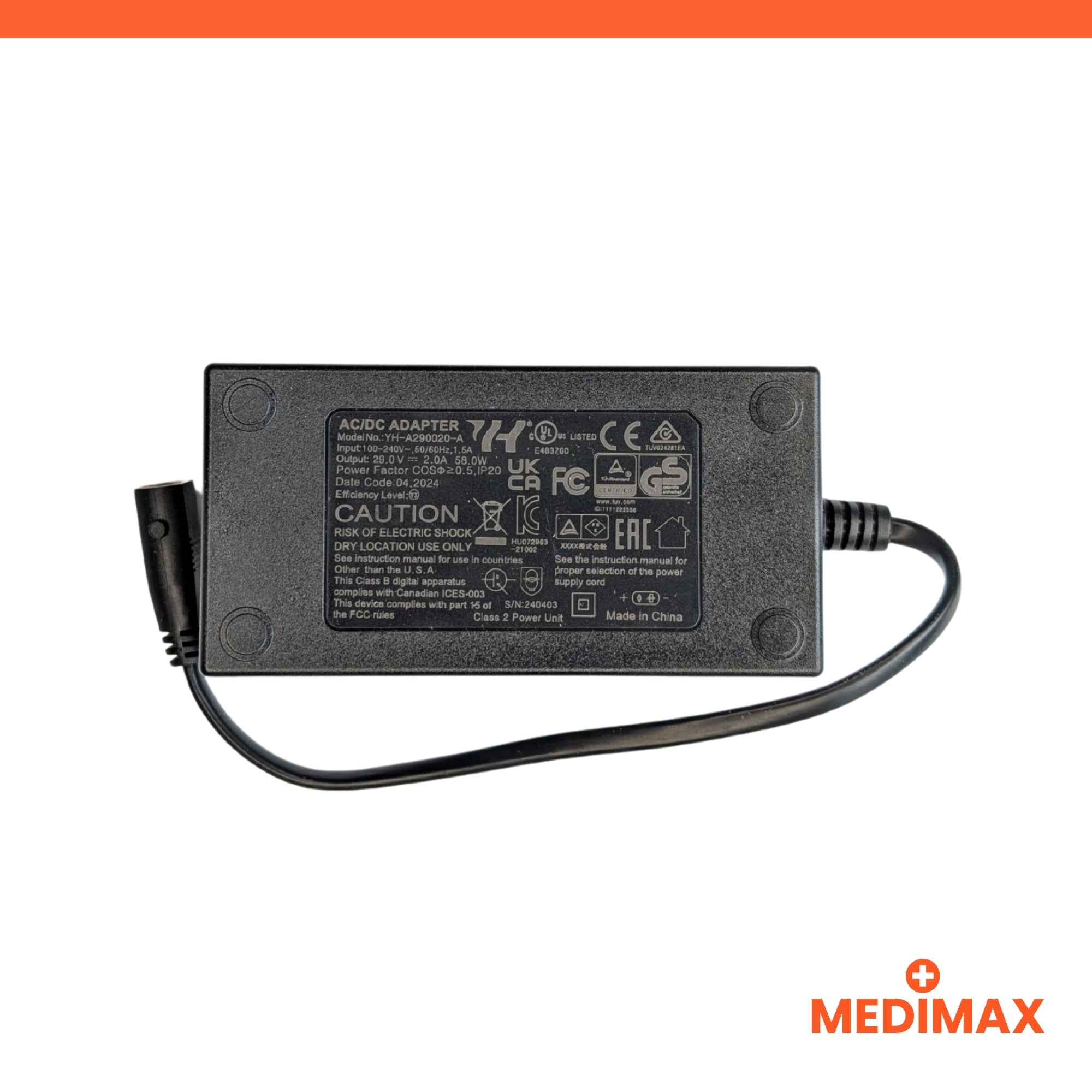 Medimax Transformateur fauteuil releveur 170382 1-3 moteurs