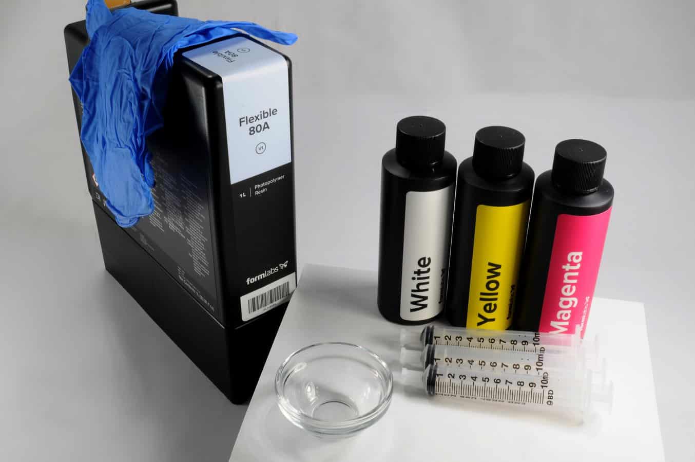Formlabs Pack fausse gencive Soft Tissue résine Flexible 80A pigments