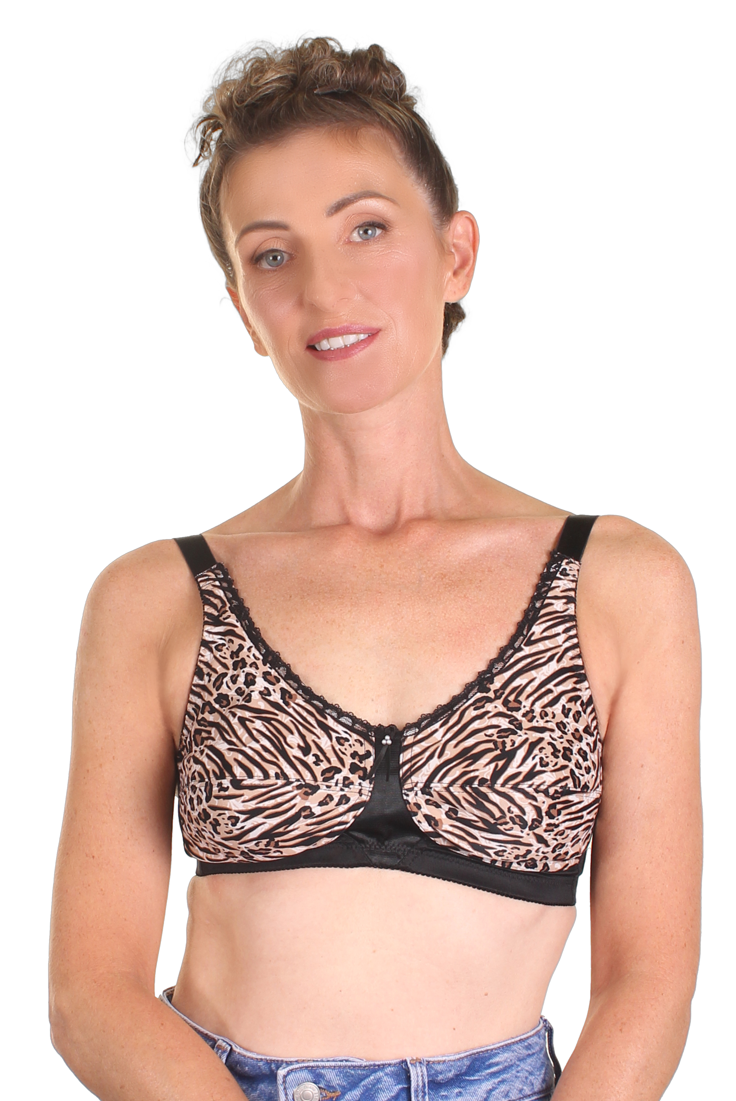 Trulife Breastcare 210 Barbara soutien-gorge noir Exotic Black