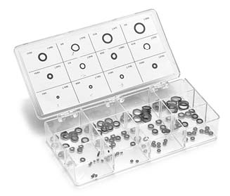Aimar FDM Monaco Kit joints O'Ring boîte 100 pièces 10 tailles