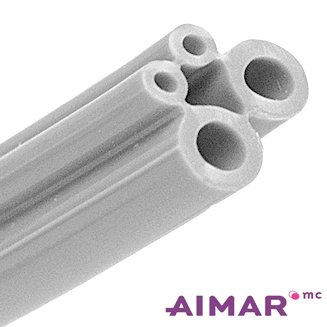 Aimar FDM Tube Instrument 4 Trous Midwest Droit avec Raccord